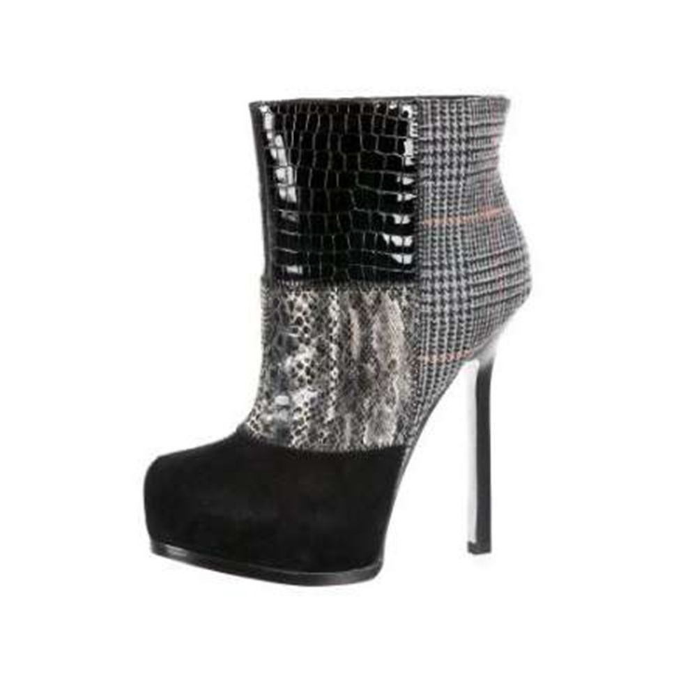 Bebe tribtoo high heel booties
